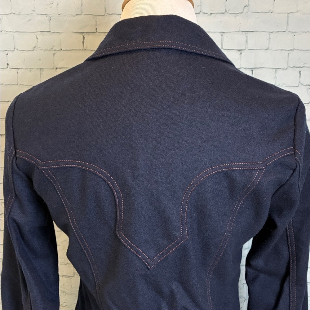 Pendleton Virgin Wool Rockabilly Western Jacket S Coastal Cowgirl Rodeo 70’s - Picture 11 of 16